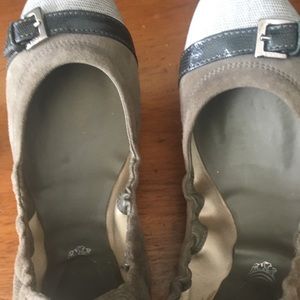 Todd’s ballet suede slippers